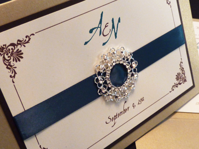 Pocketfold Wedding Invitations by Stephita